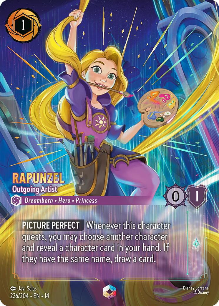 Rapunzel - Outgoing Artist (Enchanted) (226/204) [Hyperia City] | Empire Gaming NC