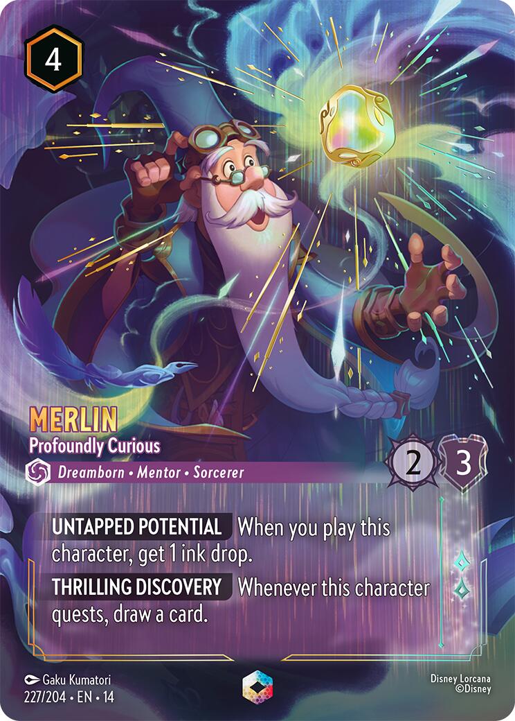 Merlin - Profoundly Curious (Enchanted) (227/204) [Hyperia City] | Empire Gaming NC