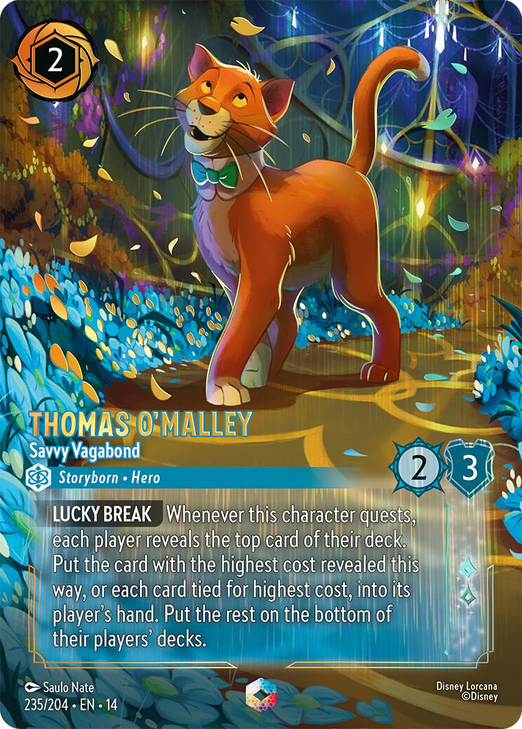 Thomas O'Malley - Savvy Vagabond (Enchanted) (235/204) [Hyperia City] | Empire Gaming NC
