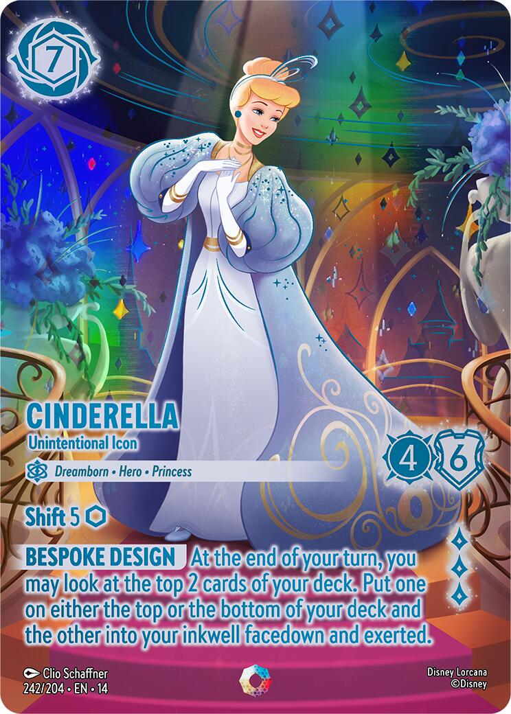 Cinderella - Unintentional Icon (Iconic) (242/204) [Hyperia City] | Empire Gaming NC