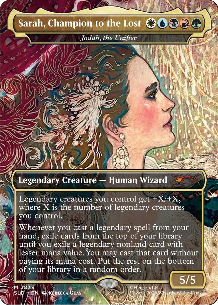 Sarah, Champion to the Lost - Jodah, the Unifier [Secret Lair Drop Series] | Empire Gaming NC