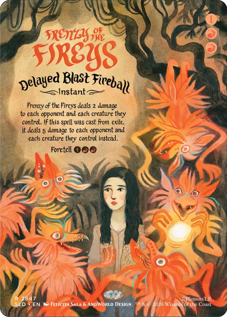 Frenzy of the Fireys - Delayed Blast Fireball [Secret Lair Drop Series] | Empire Gaming NC