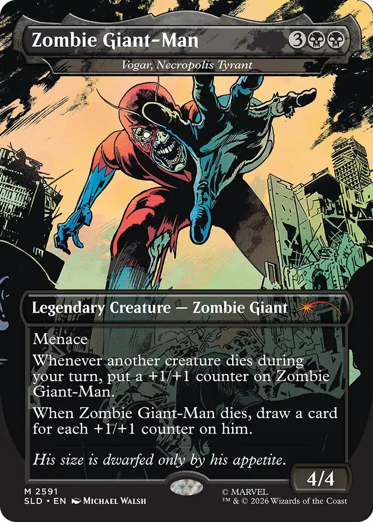 Zombie Giant-Man - Vogar, Necropolis Tyrant [Secret Lair Drop Series] | Empire Gaming NC