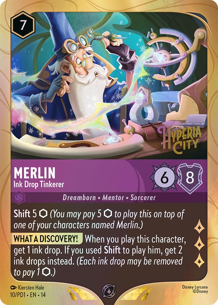 Merlin - Ink Drop Tinkerer (10) [Promo Cards] | Empire Gaming NC