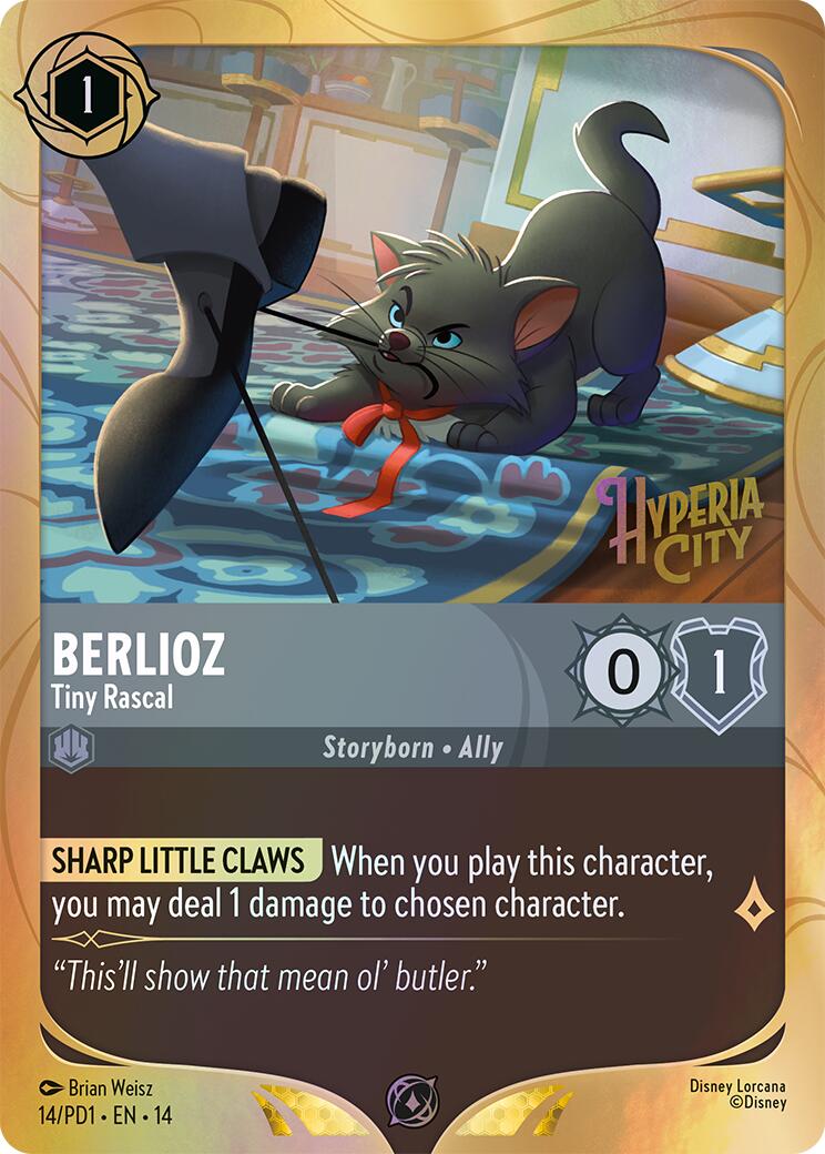 Berlioz - Tiny Rascal (14) [Promo Cards] | Empire Gaming NC