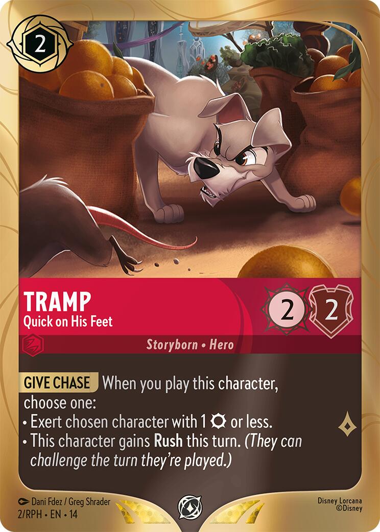 Tramp - Quick on His Feet (2) [Promo Cards] | Empire Gaming NC