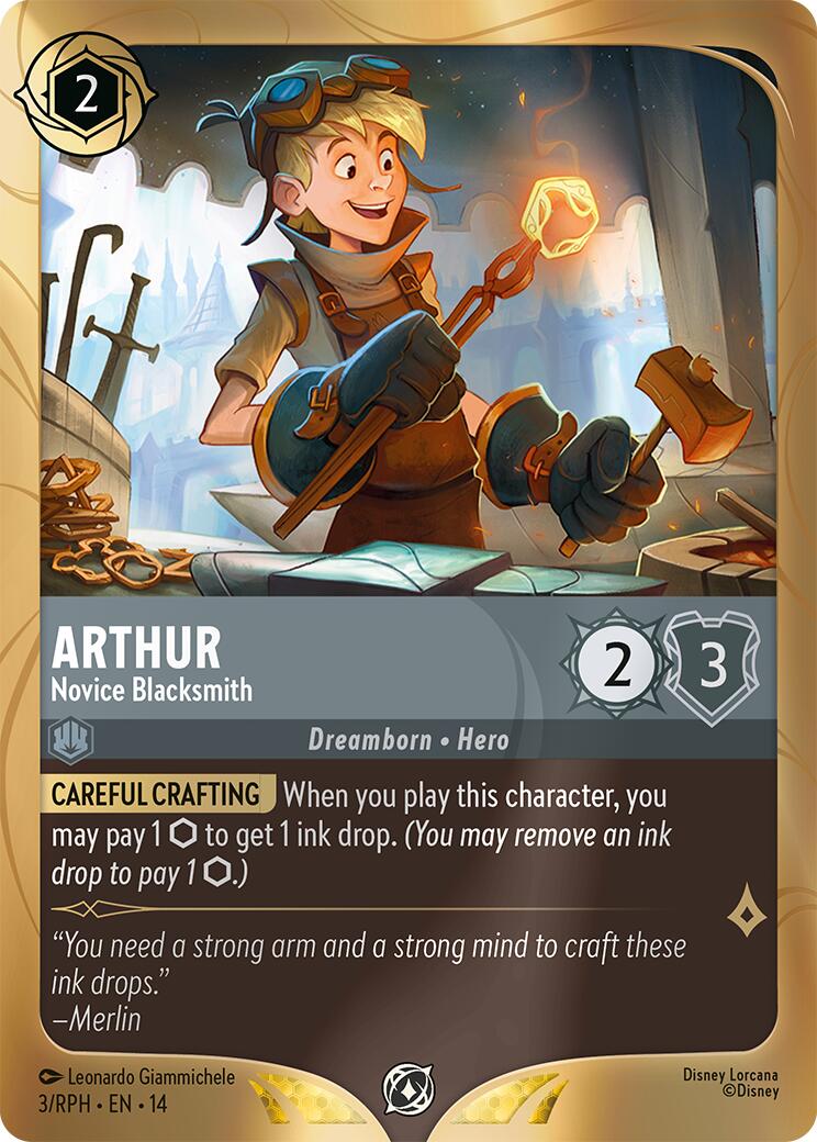 Arthur - Novice Blacksmith (3) [Promo Cards] | Empire Gaming NC
