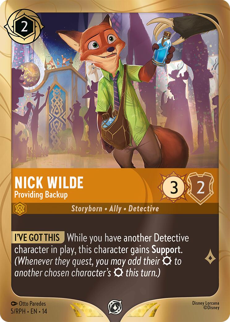Nick Wilde - Providing Backup (5) [Promo Cards] | Empire Gaming NC