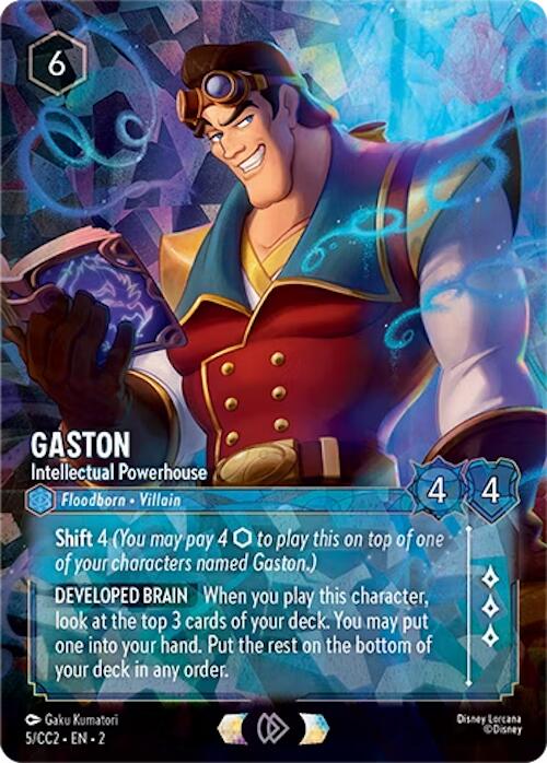 Gaston - Intellectual Powerhouse (5) [Promo Cards] | Empire Gaming NC