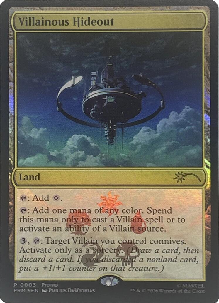 Villainous Hideout [Marvel Super Heroes Promos] | Empire Gaming NC