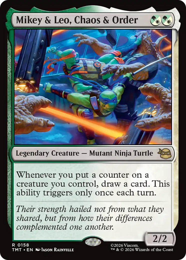Mikey & Leo, Chaos & Order [Teenage Mutant Ninja Turtles] | Empire Gaming NC
