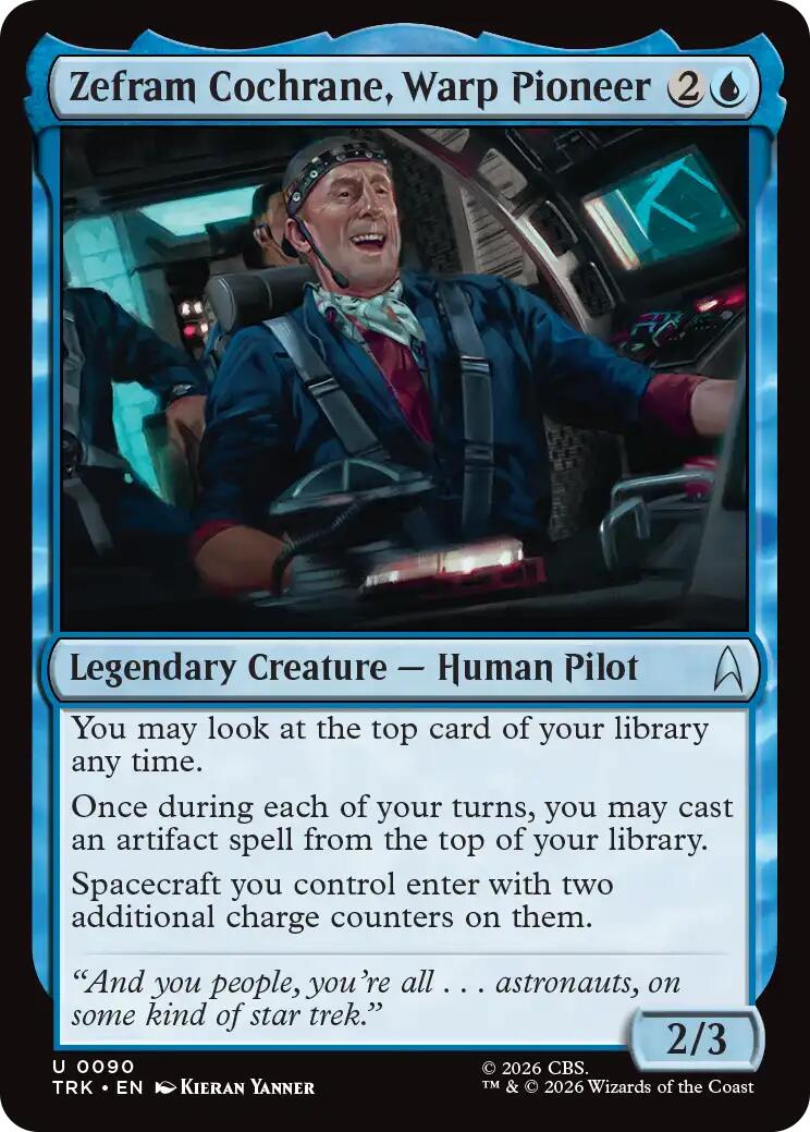 Zephram Cochrane, Warp Pioneer [Star Trek] | Empire Gaming NC