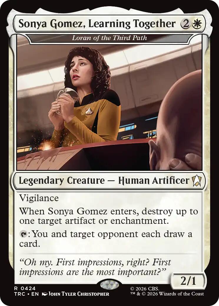 Sonya Gomez, Learning Together - Loran of the Third Path [Star Trek Commander] | Empire Gaming NC