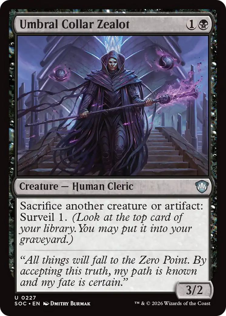 Umbral Collar Zealot [Secrets of Strixhaven Commander] | Empire Gaming NC