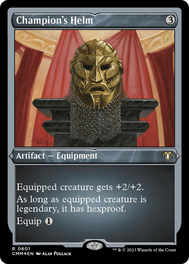 Champion's Helm (Foil Etched) [Commander Masters] | Empire Gaming NC