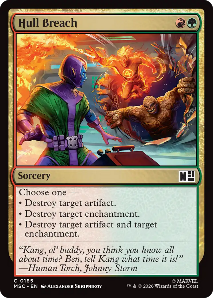 Hull Breach (Surge Foil) [Marvel Super Heroes Commander] | Empire Gaming NC