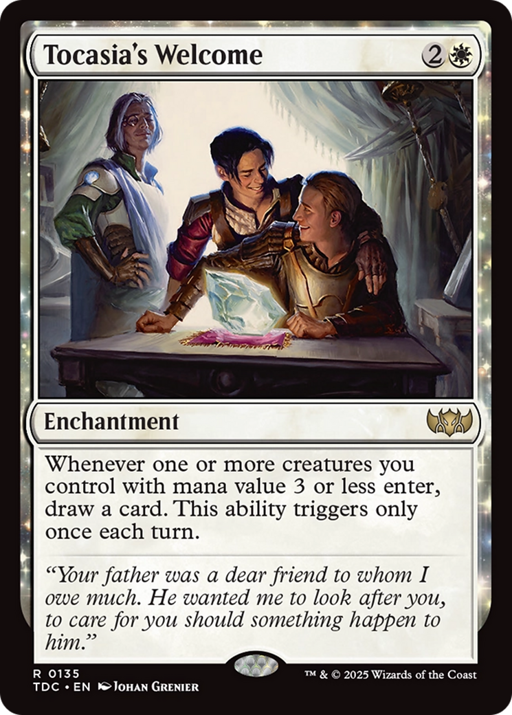 Tocasia's Welcome [Tarkir: Dragonstorm Commander] | Empire Gaming NC