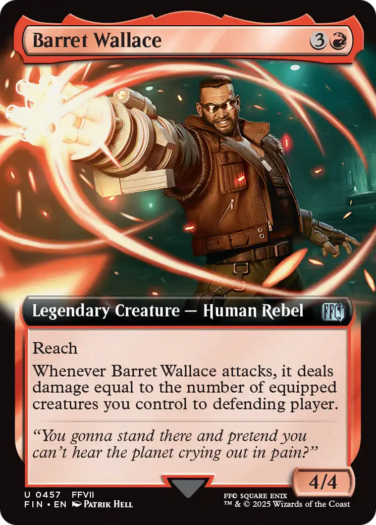 Barret Wallace (Extended Art) [FINAL FANTASY] | Empire Gaming NC
