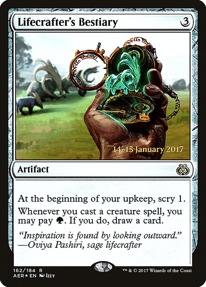 Lifecrafter's Bestiary [Aether Revolt Prerelease Promos] | Empire Gaming NC