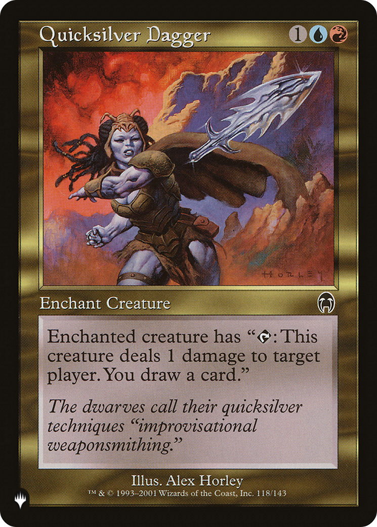 Quicksilver Dagger [The List] | Empire Gaming NC