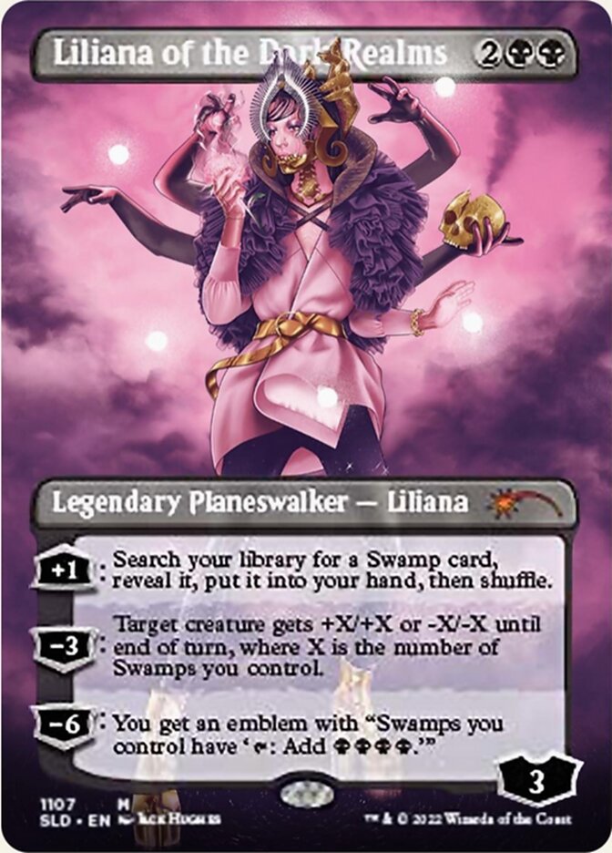 Liliana of the Dark Realms (Borderless) [Secret Lair Drop Series] | Empire Gaming NC