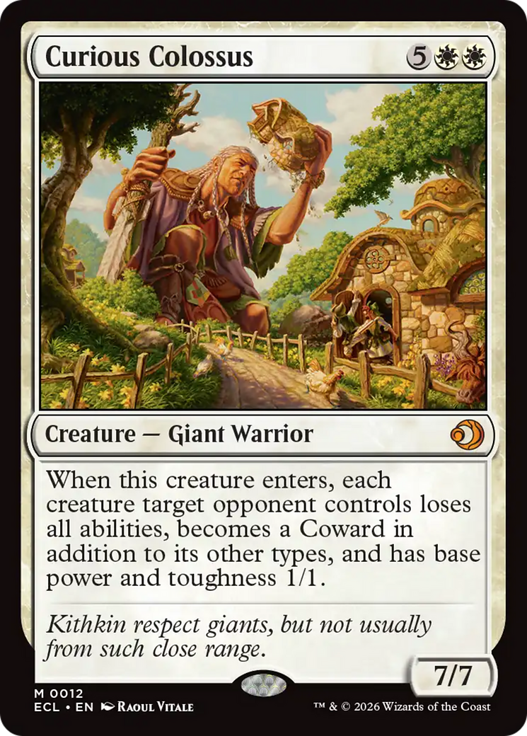 Curious Colossus [Lorwyn Eclipsed] | Empire Gaming NC