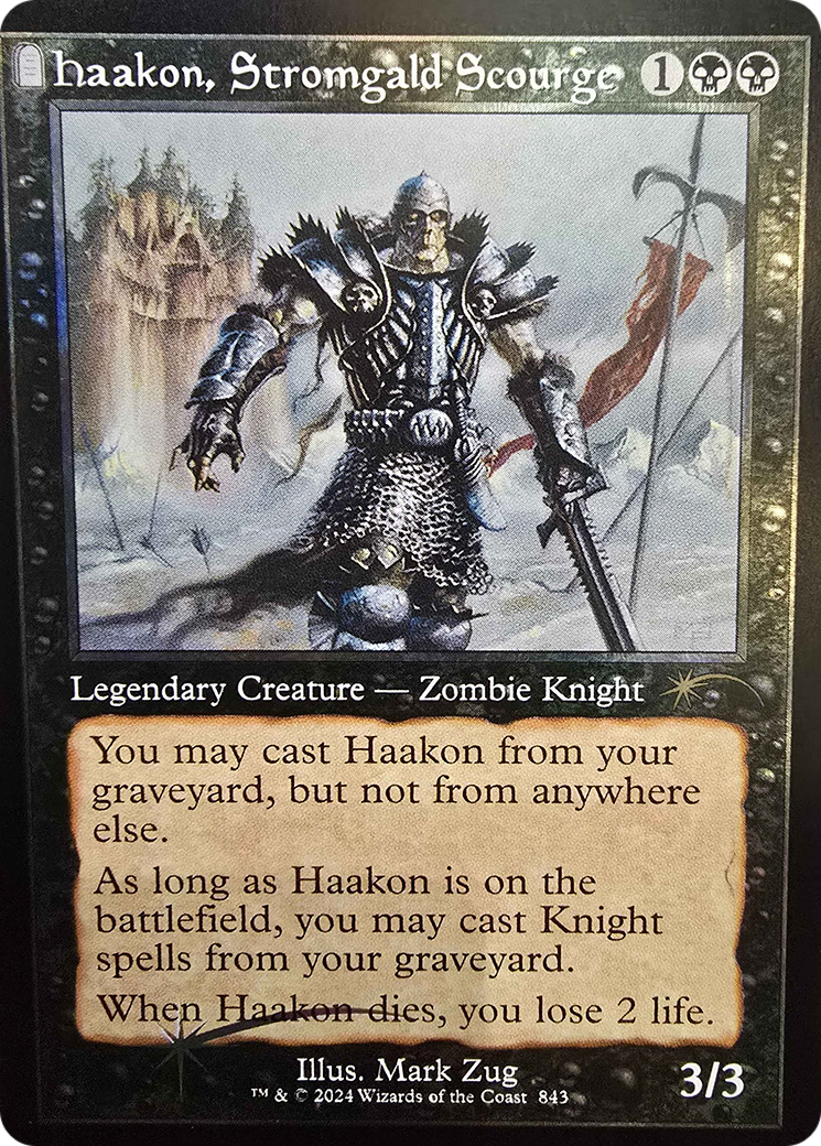 Haakon, Stromgald Scourge (Retro Frame) [Secret Lair Drop Series] | Empire Gaming NC