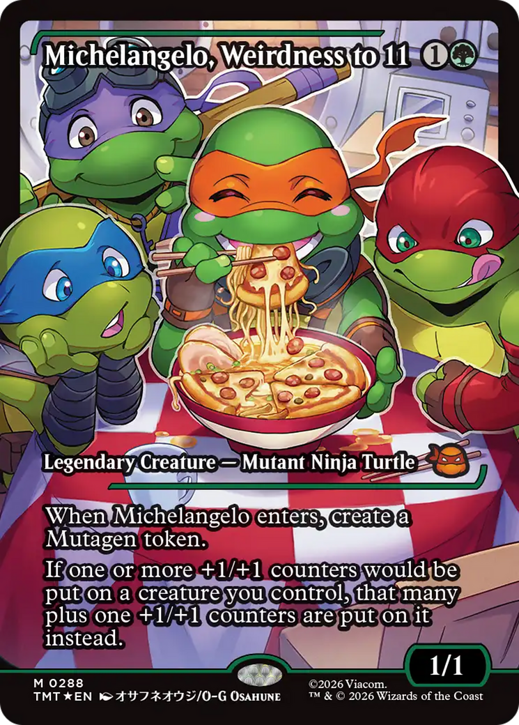 Michelangelo, Weirdness to 11 (Showcase) [Teenage Mutant Ninja Turtles] | Empire Gaming NC