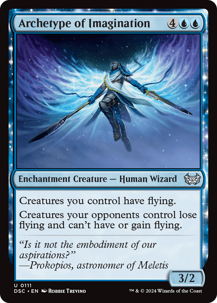 Archetype of Imagination [Duskmourn: House of Horror Commander] | Empire Gaming NC