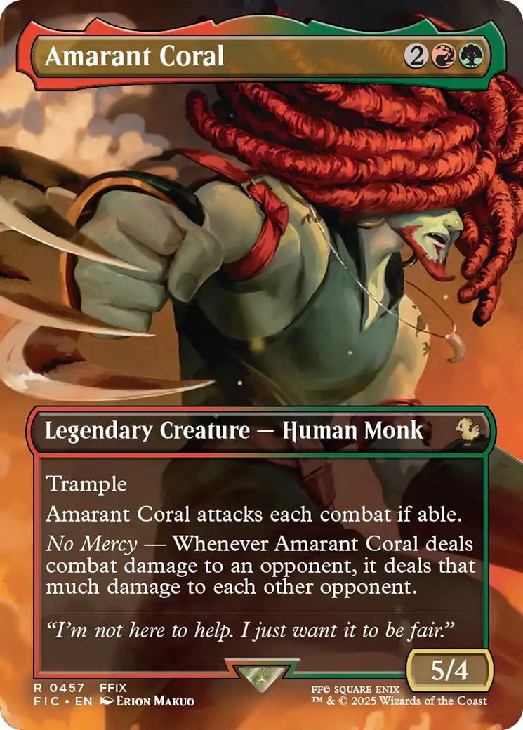 Amarant Coral (Borderless) [FINAL FANTASY Commander] | Empire Gaming NC
