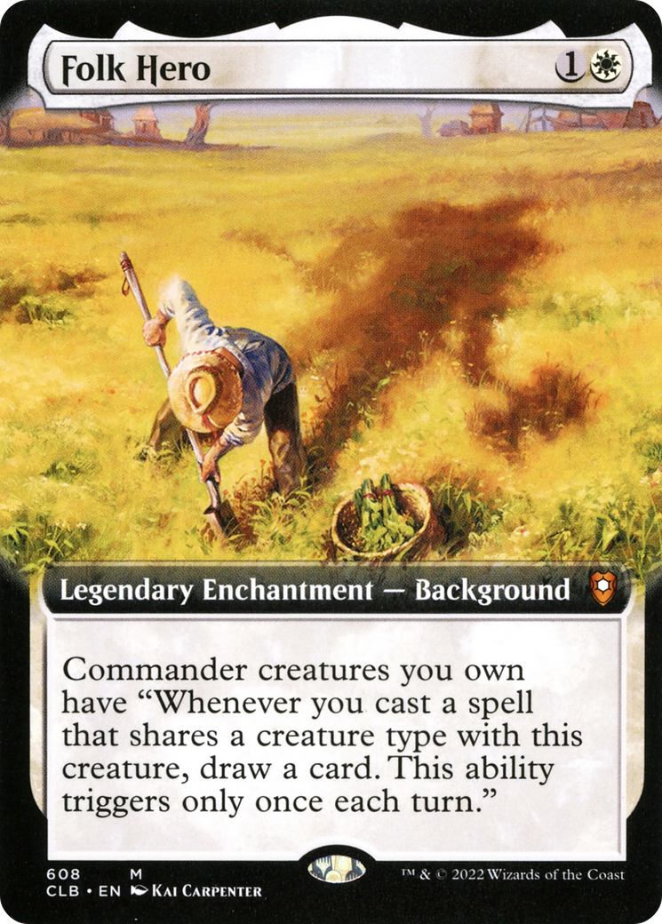 Folk Hero (Surge Foil) [Marvel Super Heroes Commander] | Empire Gaming NC