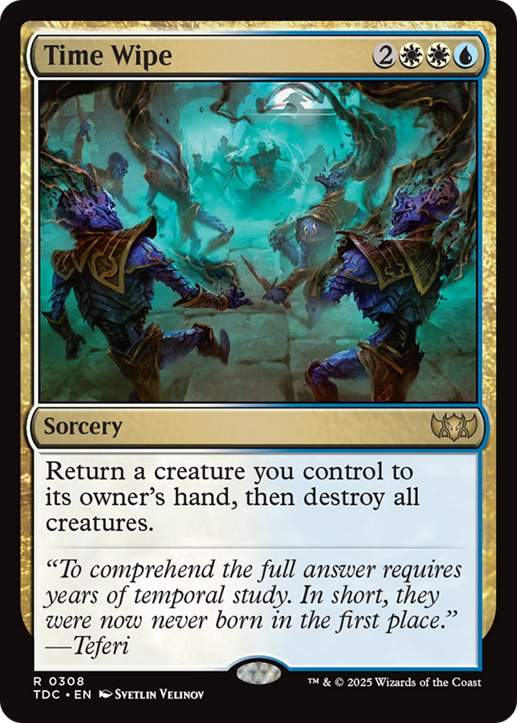 Time Wipe [Tarkir: Dragonstorm Commander] | Empire Gaming NC