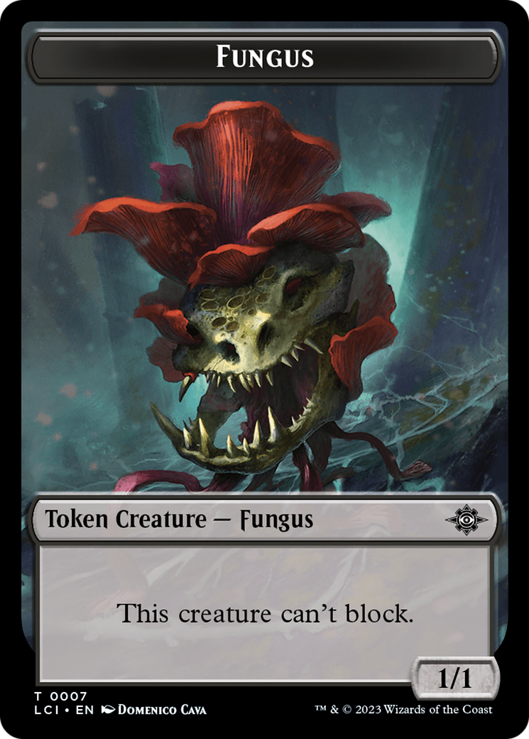 Map // Fungus Double-Sided Token [The Lost Caverns of Ixalan Tokens] | Empire Gaming NC