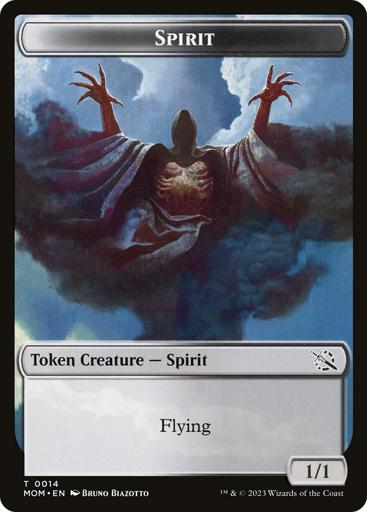 Thopter // Spirit (14) Double-Sided Token [March of the Machine Tokens] | Empire Gaming NC