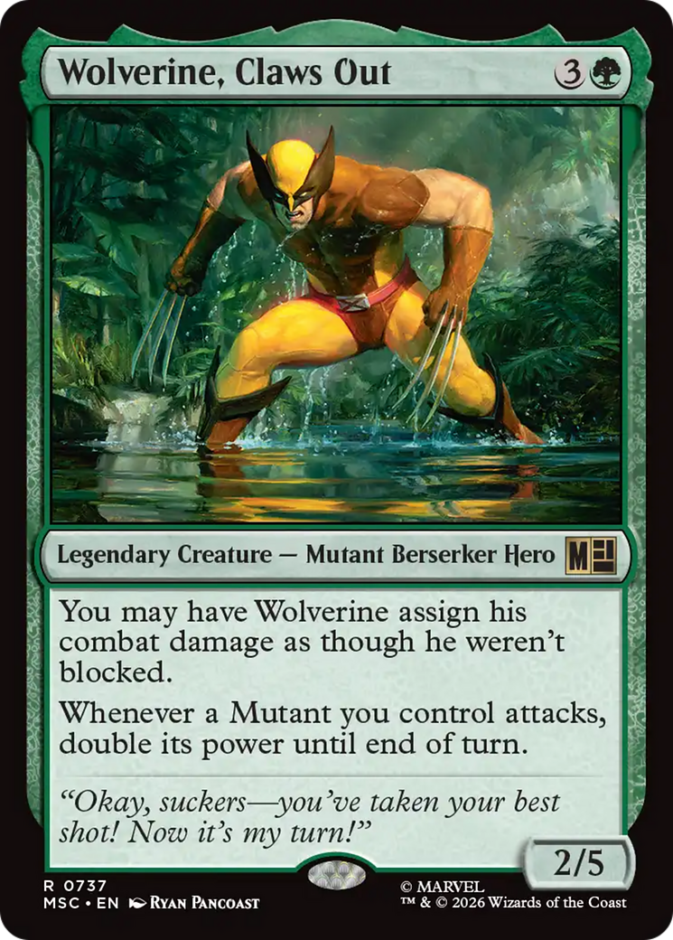 Wolverine, Claws Out [Marvel Super Heroes Commander] | Empire Gaming NC