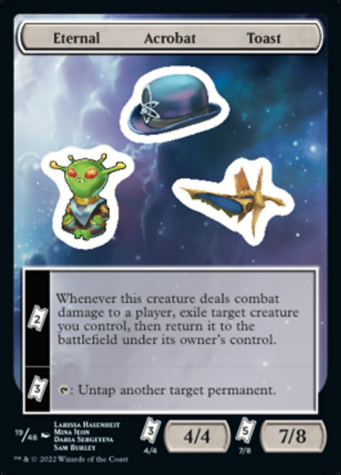 Eternal Acrobat Toast [Unfinity Stickers] | Empire Gaming NC