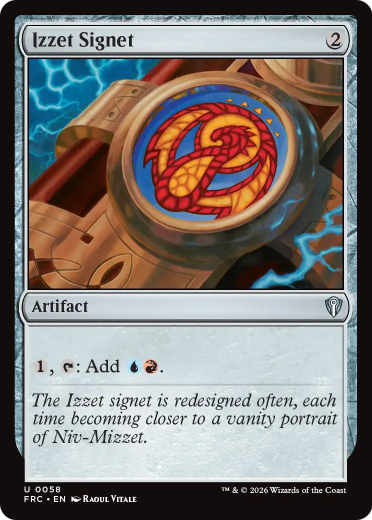 Izzet Signet [Reality Fracture Commander] | Empire Gaming NC