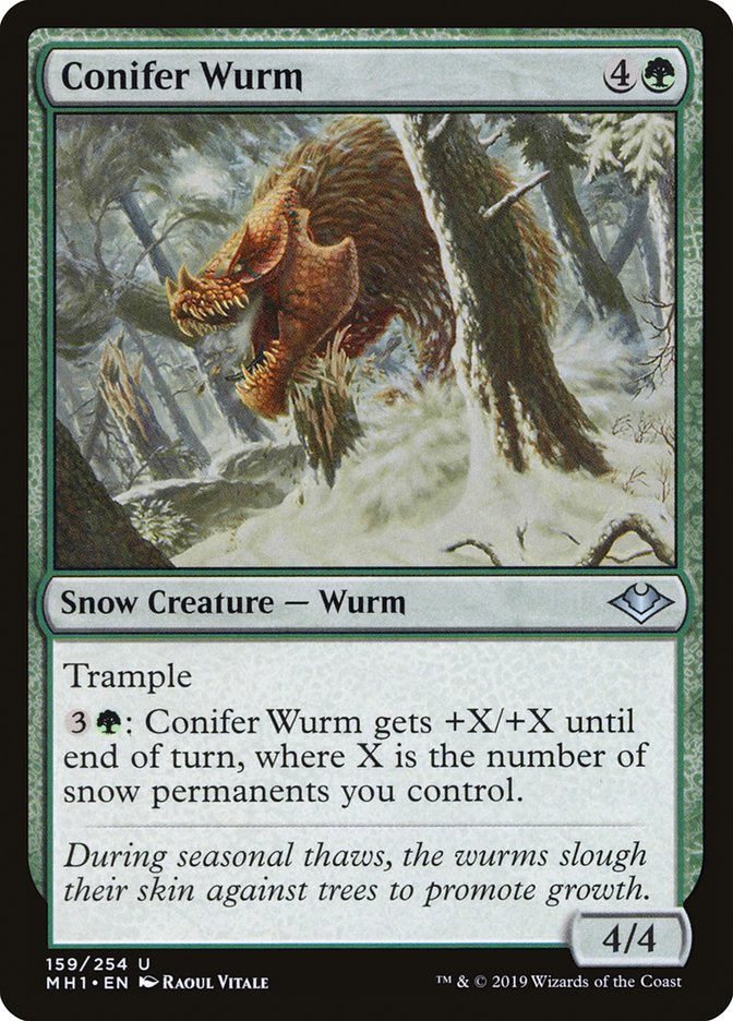 Conifer Wurm [Modern Horizons] | Empire Gaming NC