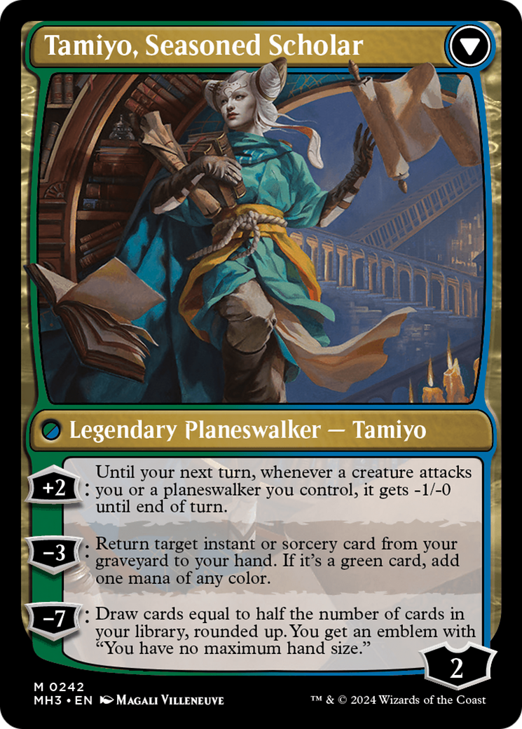 Tamiyo, Inquisitive Student // Tamiyo, Seasoned Scholar [Modern Horizons 3] | Empire Gaming NC