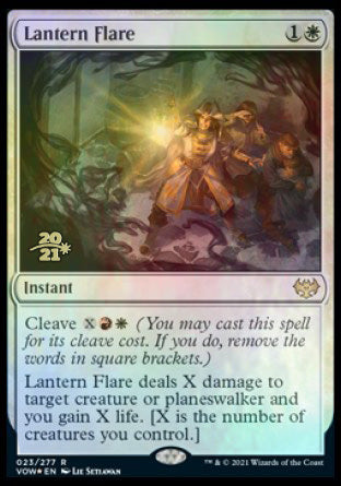 Lantern Flare [Innistrad: Crimson Vow Prerelease Promos] | Empire Gaming NC