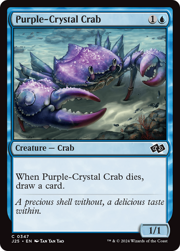 Purple-Crystal Crab [Foundations Jumpstart] | Empire Gaming NC