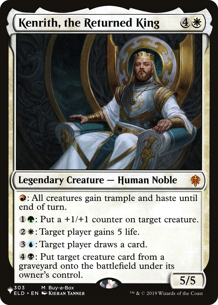 Kenrith, the Returned King [The List] | Empire Gaming NC