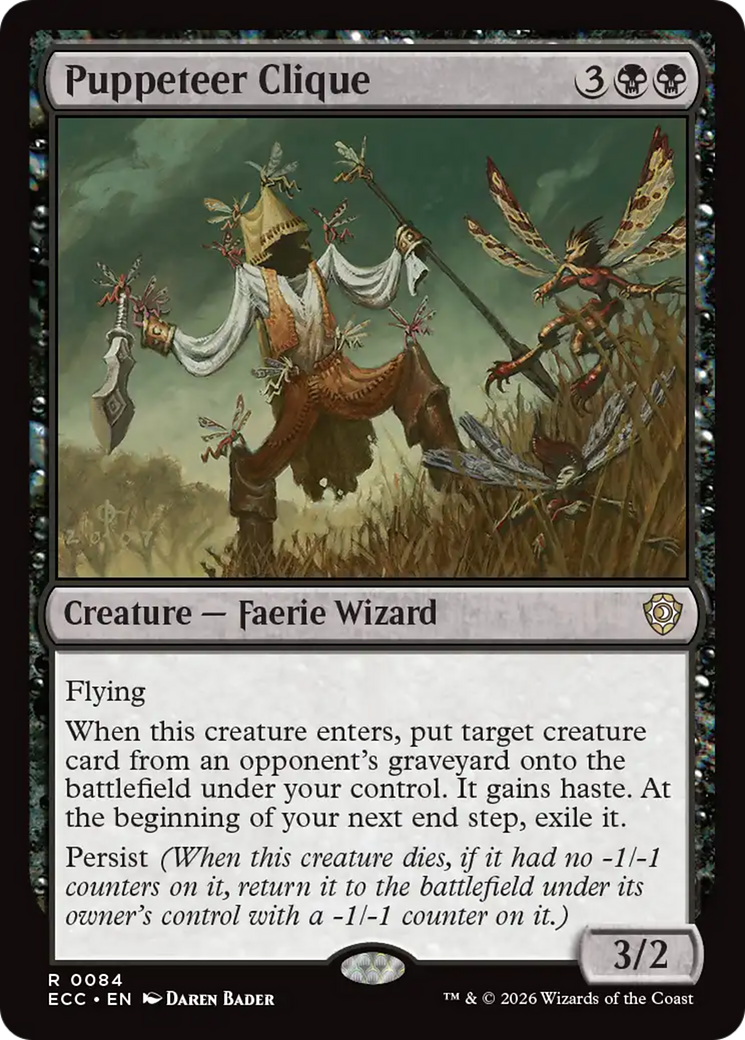 Puppeteer Clique [Lorwyn Eclipsed Commander] | Empire Gaming NC