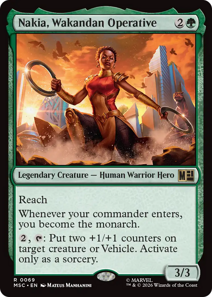 Nakia, Wakandan Operative [Marvel Super Heroes Commander] | Empire Gaming NC