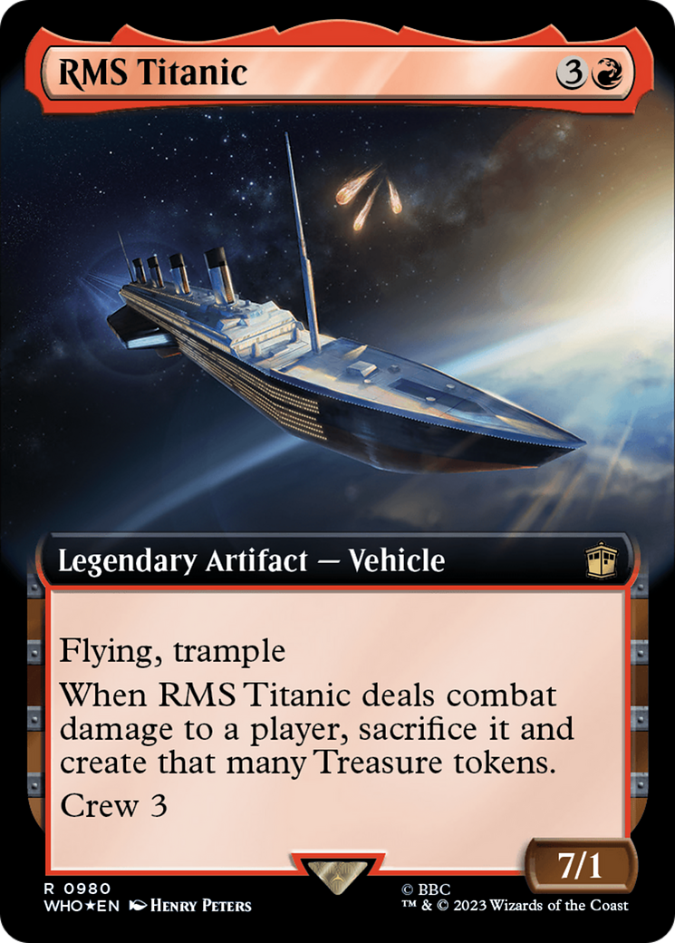 RMS Titanic (Extended Art) (Surge Foil) [Doctor Who] | Empire Gaming NC