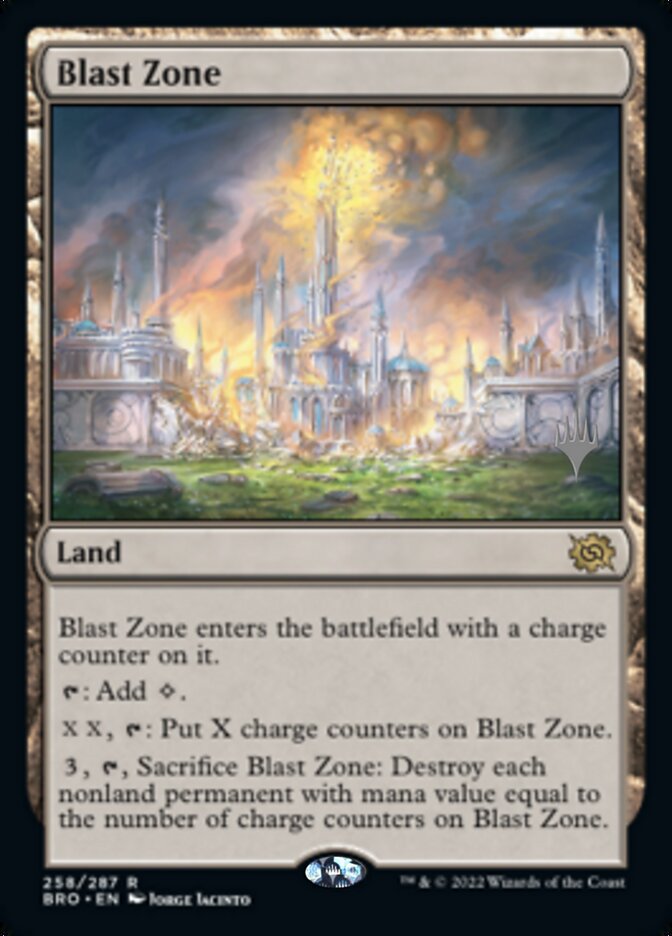 Blast Zone (Promo Pack) [The Brothers' War Promos] | Empire Gaming NC