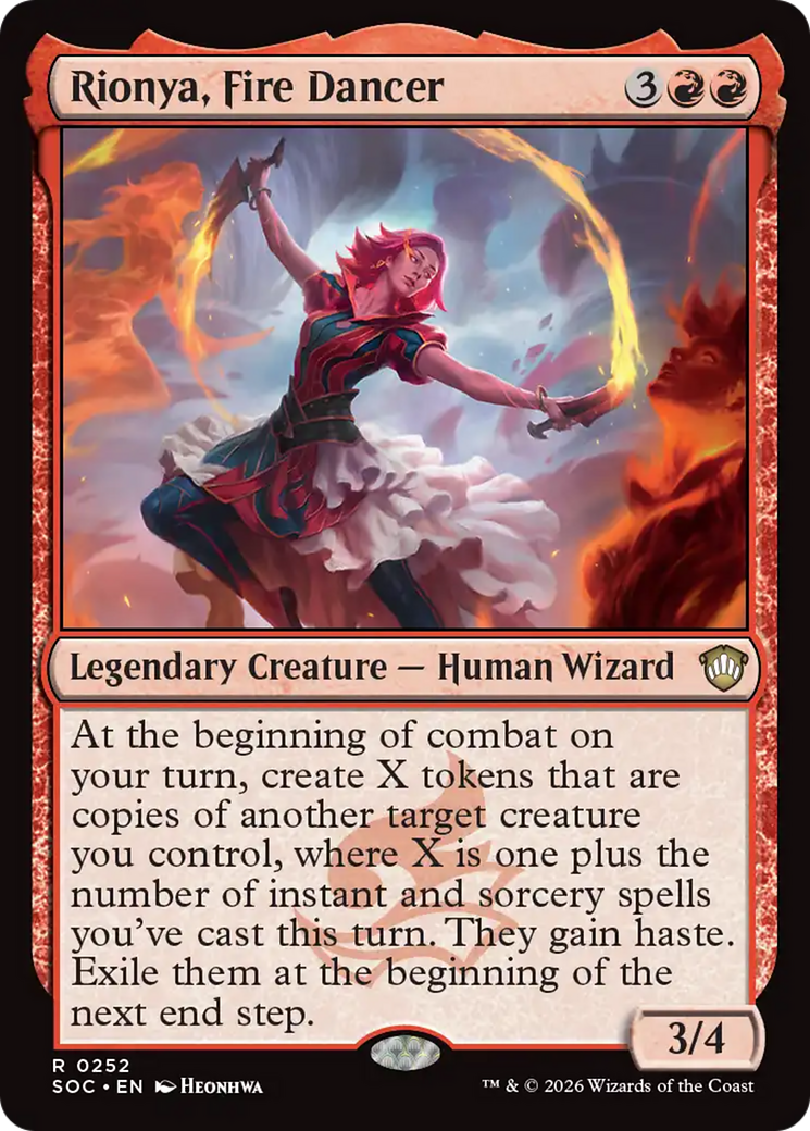 Rionya, Fire Dancer [Secrets of Strixhaven Commander] | Empire Gaming NC