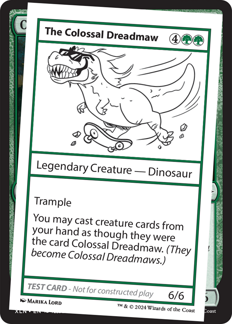 The Colossal Dreadmaw [Mystery Booster 2 Playtest Cards] | Empire Gaming NC