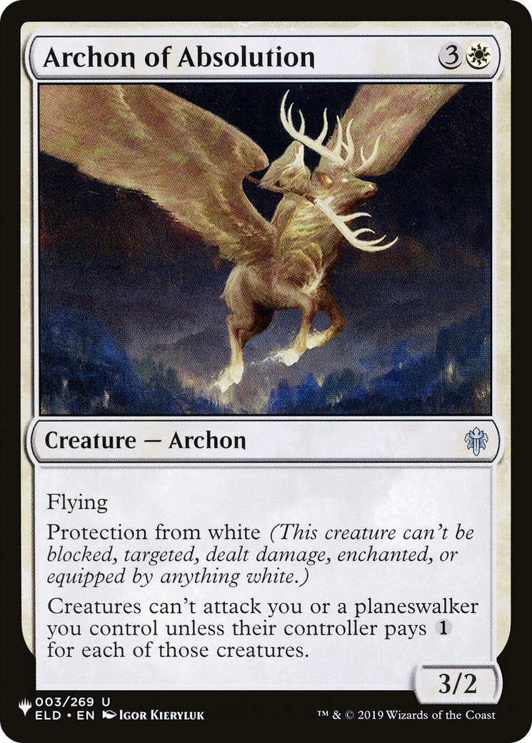 Archon of Absolution [The List] | Empire Gaming NC