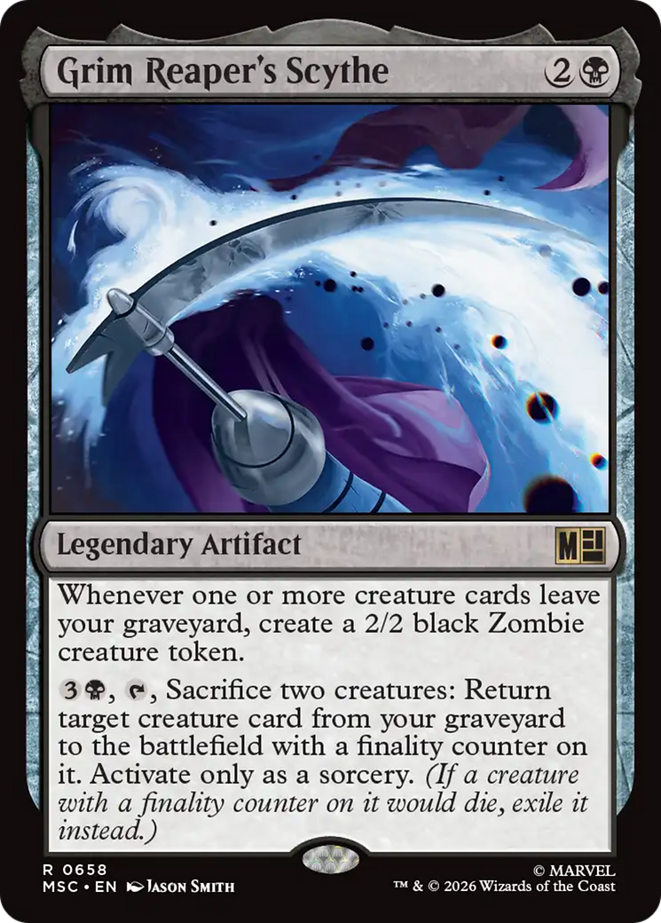 Grim Reaper's Scythe [Marvel Super Heroes Commander] | Empire Gaming NC